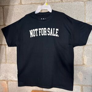 Men’s size Kendrick Lamar t shirt Not For Sale black tee merch tour tde gnx rare